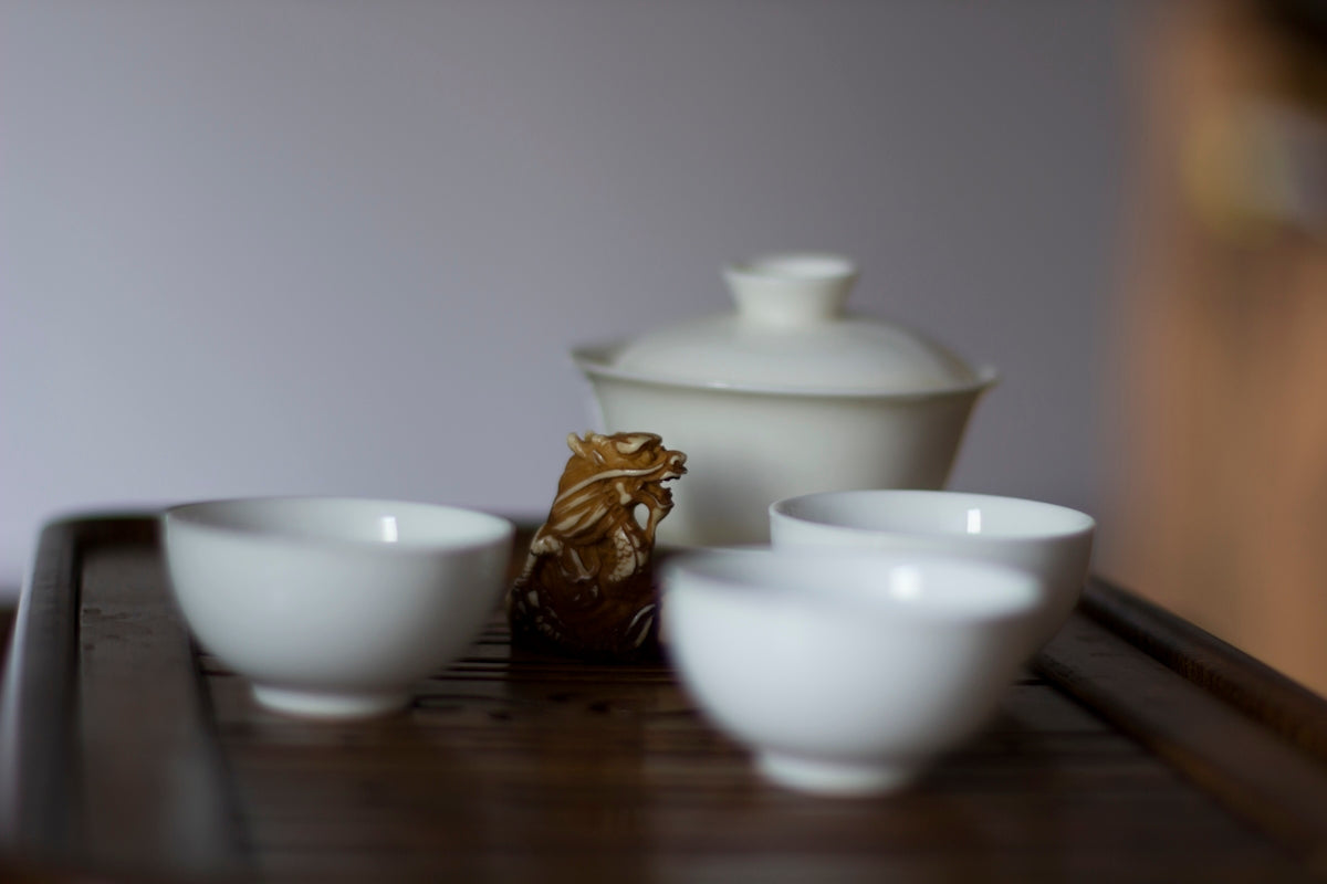 Yakiobi Finish Tea Cup – Handmade Porcelain for Zen Tea