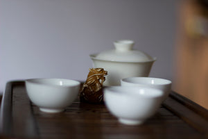 Yakiobi Finish Tea Cup – Handmade Porcelain for Zen Tea