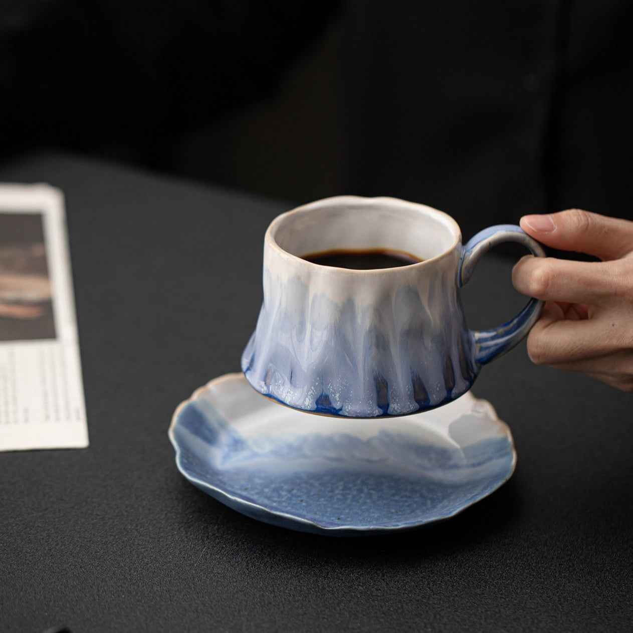 Aurora Bloom Coffee Cup