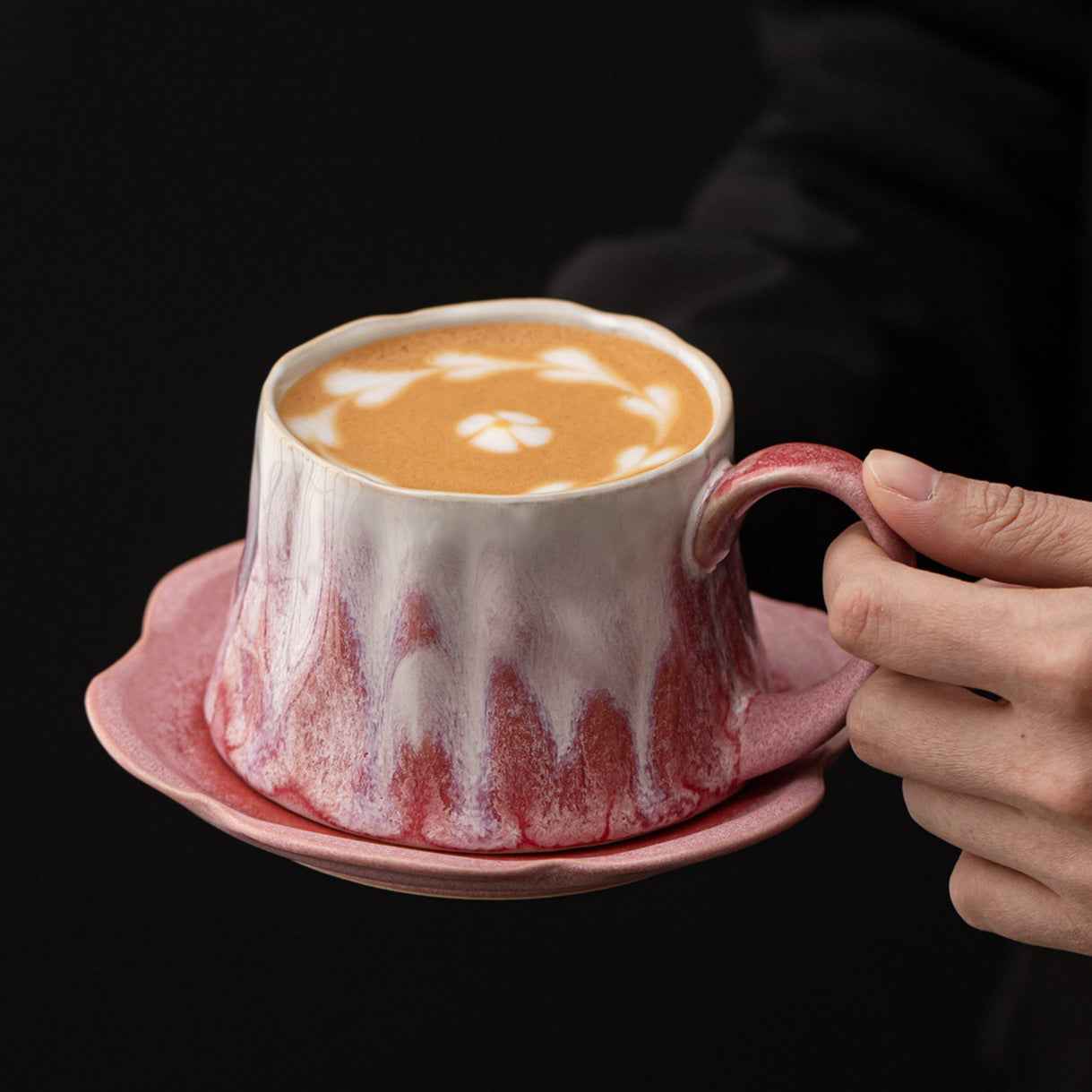 Aurora Bloom Coffee Cup