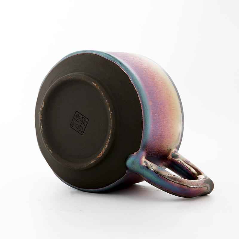 Aurora Coffee Cup Jian Zhan- Kiln Temmoku