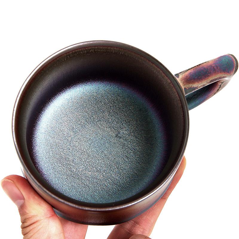 Aurora Coffee Cup Jian Zhan- Kiln Temmoku