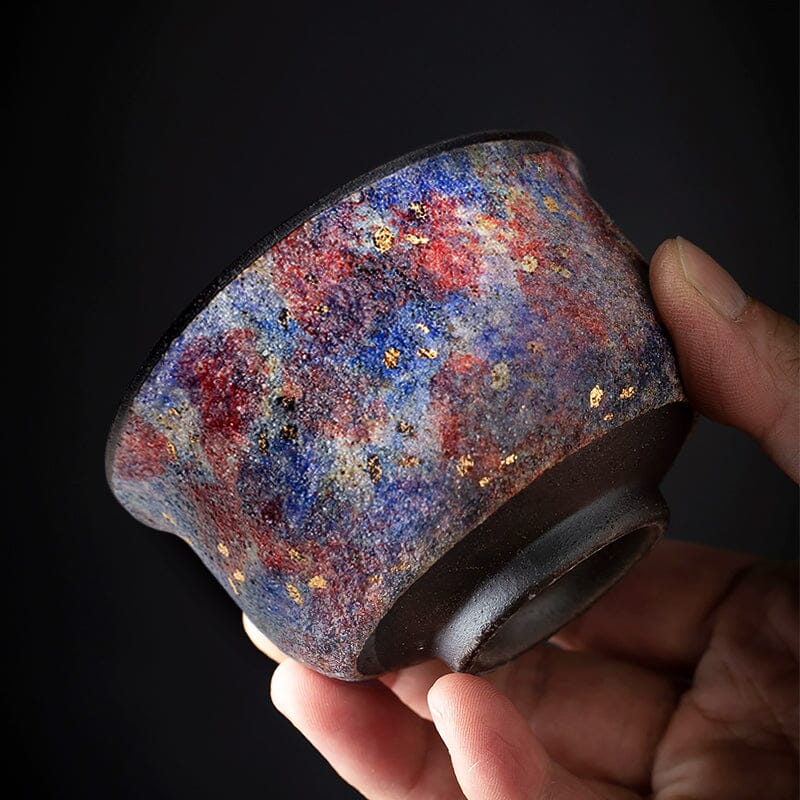 Celestial Bloom I Jian Zhan- Kiln Temmoku