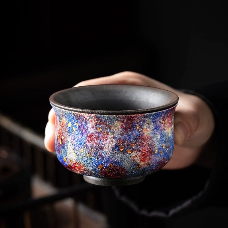Celestial Bloom I Jian Zhan- Kiln Temmoku