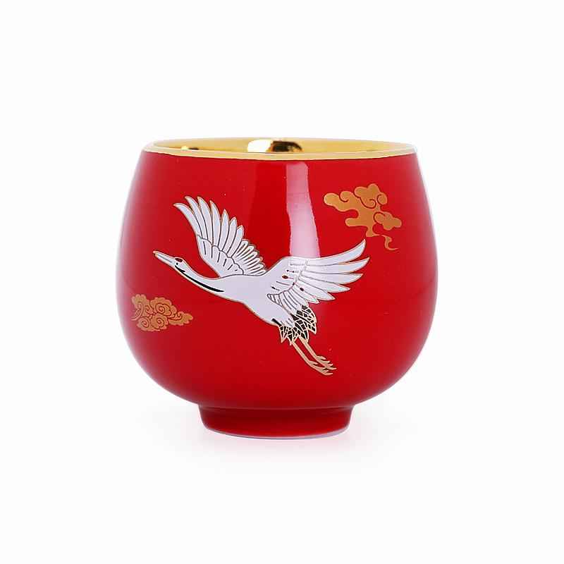 Crane Jian Zhan- Kiln Temmoku