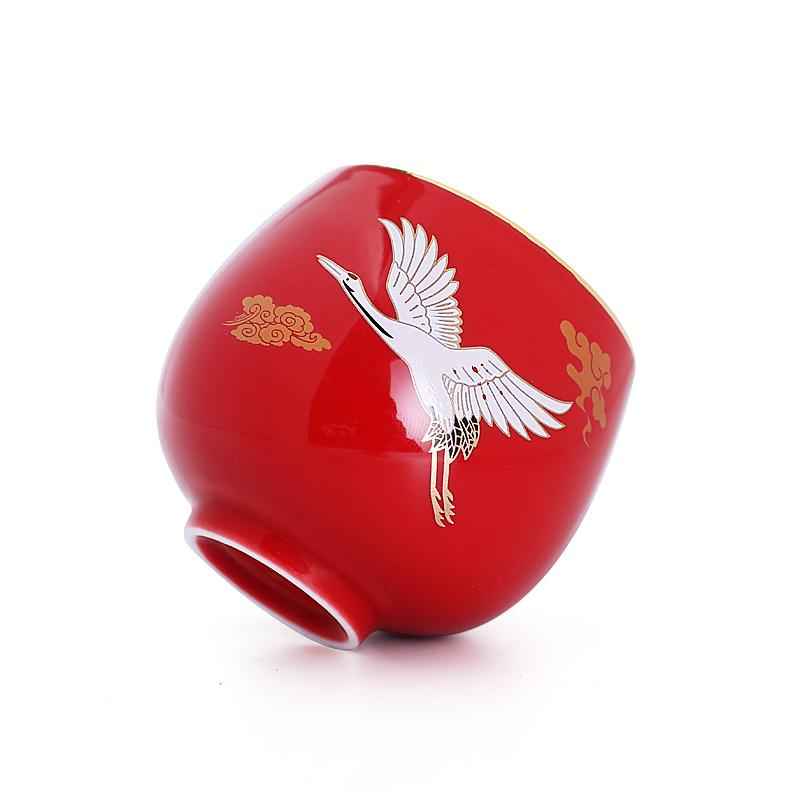 Crane Jian Zhan- Kiln Temmoku