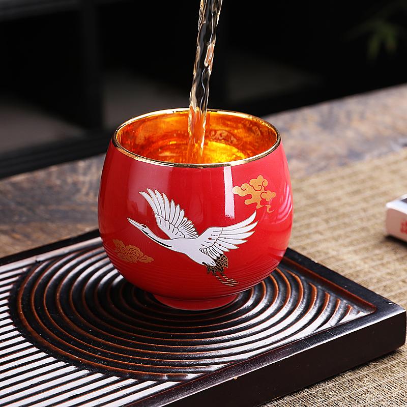 Crane Jian Zhan- Kiln Temmoku