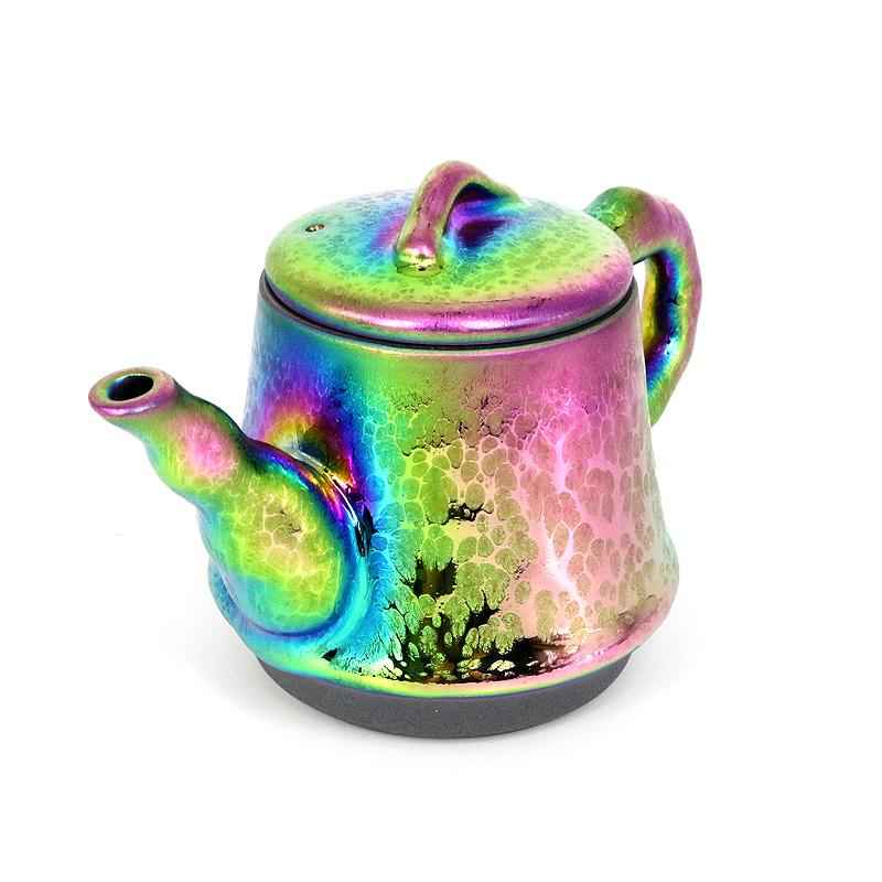 Fairy Teapot Jian Zhan- Kiln Temmoku