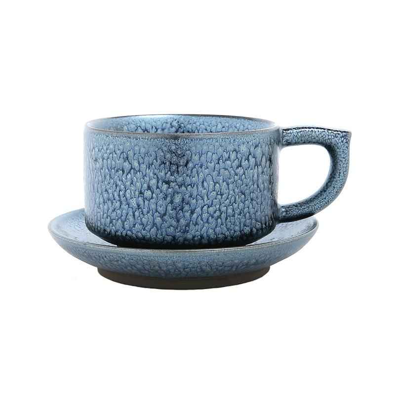 Glacier Coffee Cup Jian Zhan- Kiln Temmoku