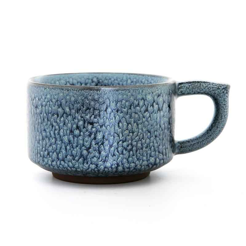 Glacier Coffee Cup Jian Zhan- Kiln Temmoku