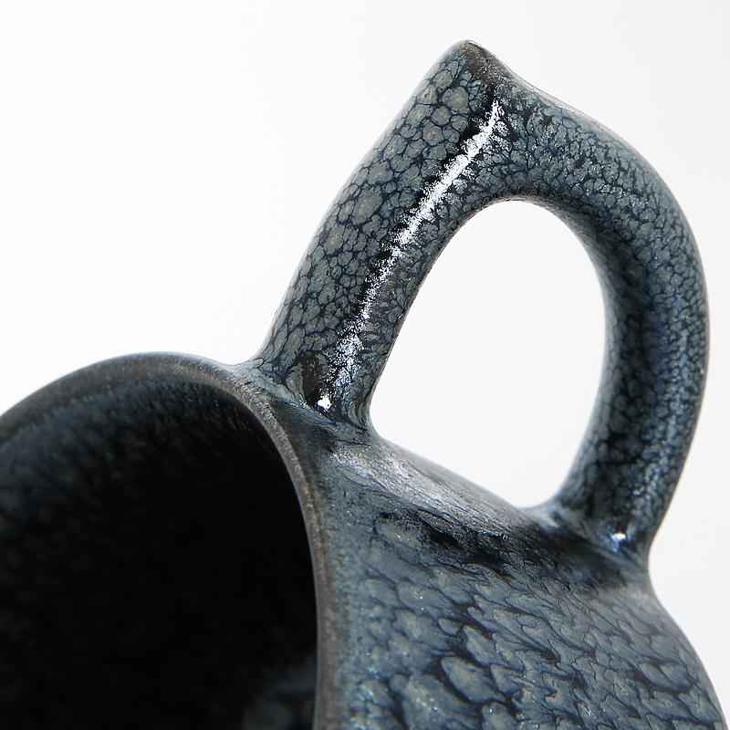 Glacier Coffee Cup Jian Zhan- Kiln Temmoku