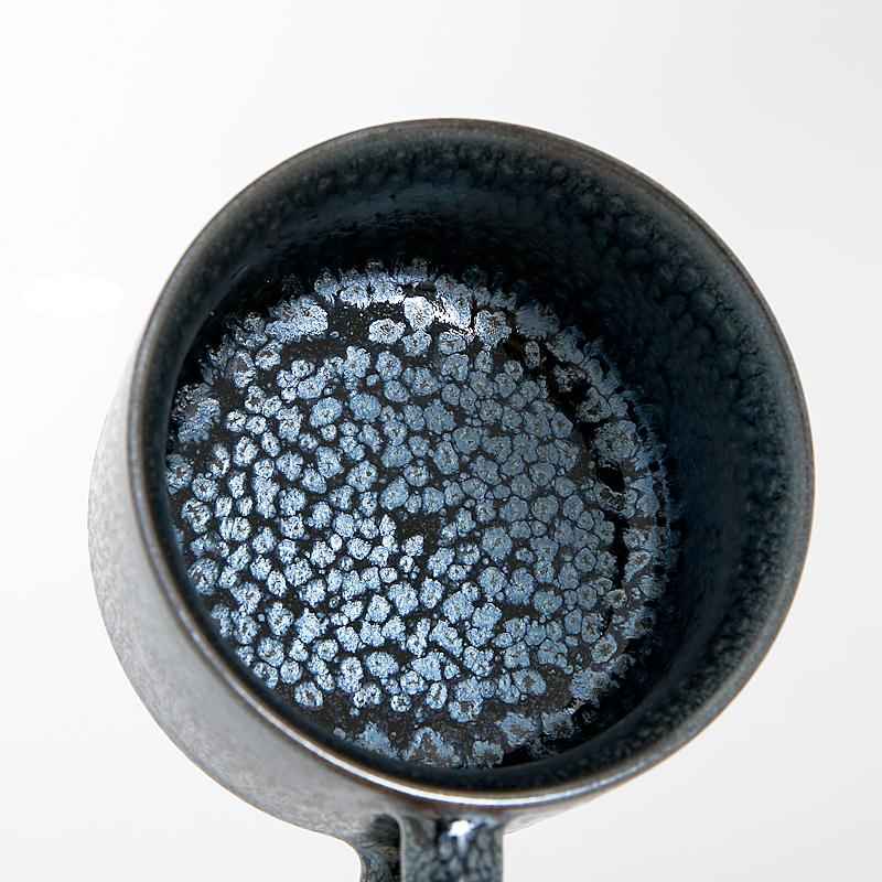 Glacier Coffee Cup Jian Zhan- Kiln Temmoku