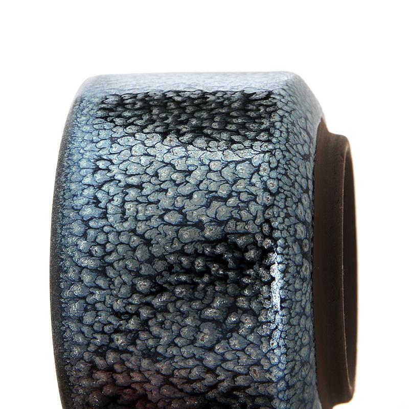 Glacier Coffee Cup Jian Zhan- Kiln Temmoku
