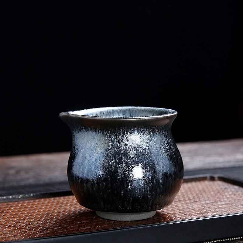 Glacier Tea Set Jian Zhan- Kiln Temmoku