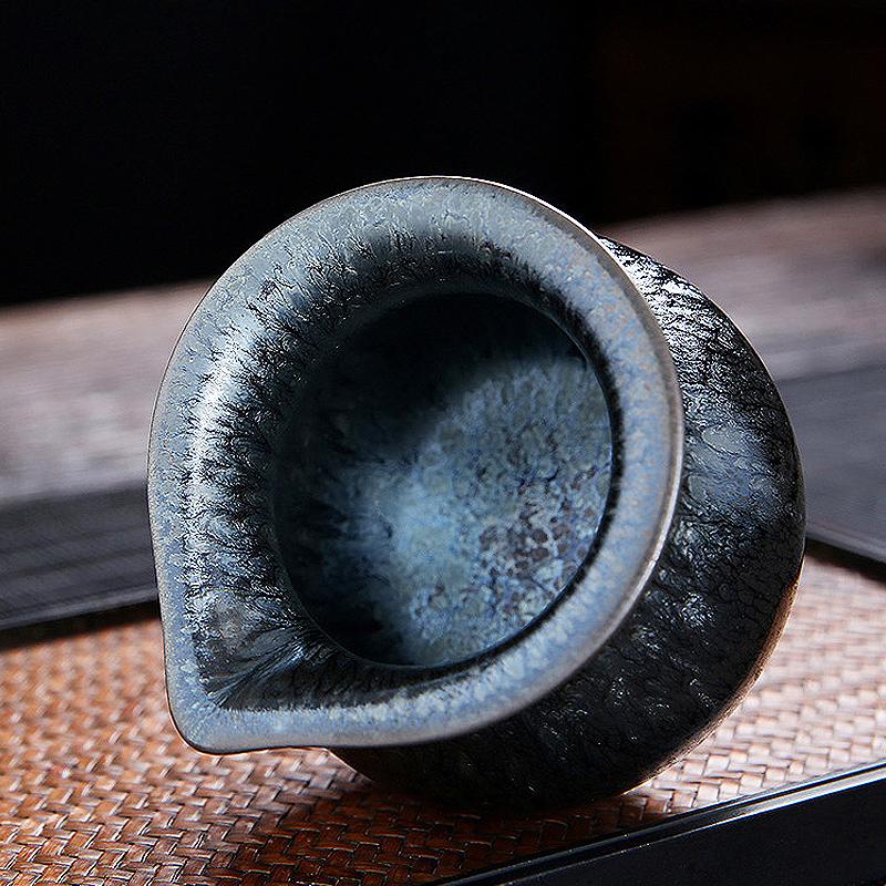 Glacier Tea Set Jian Zhan- Kiln Temmoku