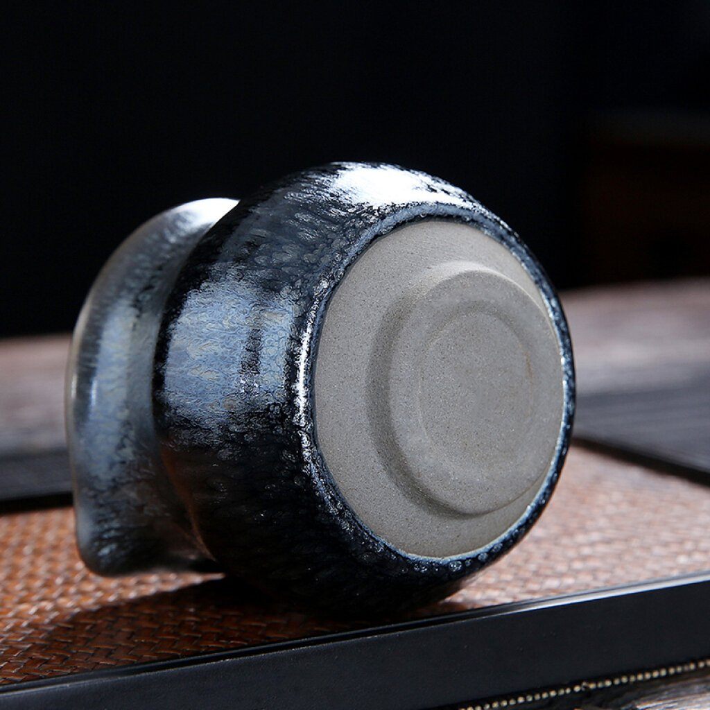 Glacier Tea Set Jian Zhan- Kiln Temmoku