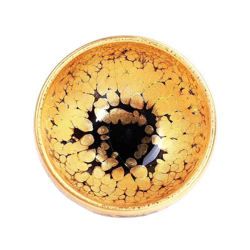 Gold Jian Zhan- Kiln Temmoku