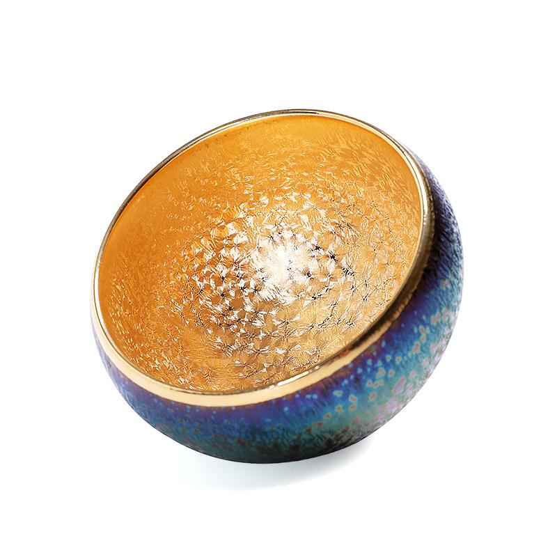 Golden Magic Jian Zhan- Kiln Temmoku