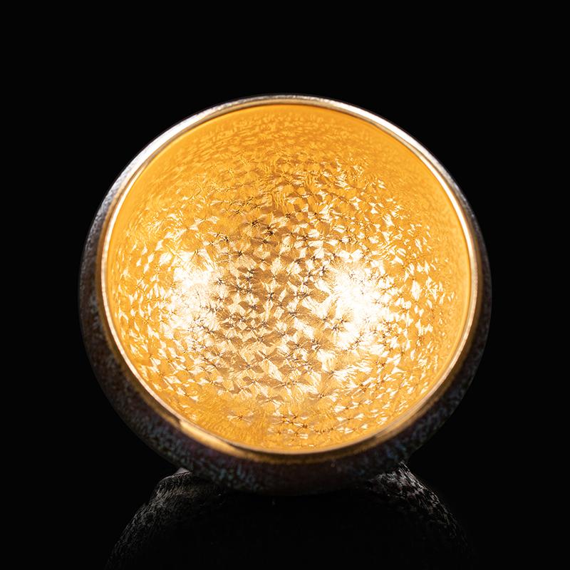 Golden Magic Jian Zhan- Kiln Temmoku