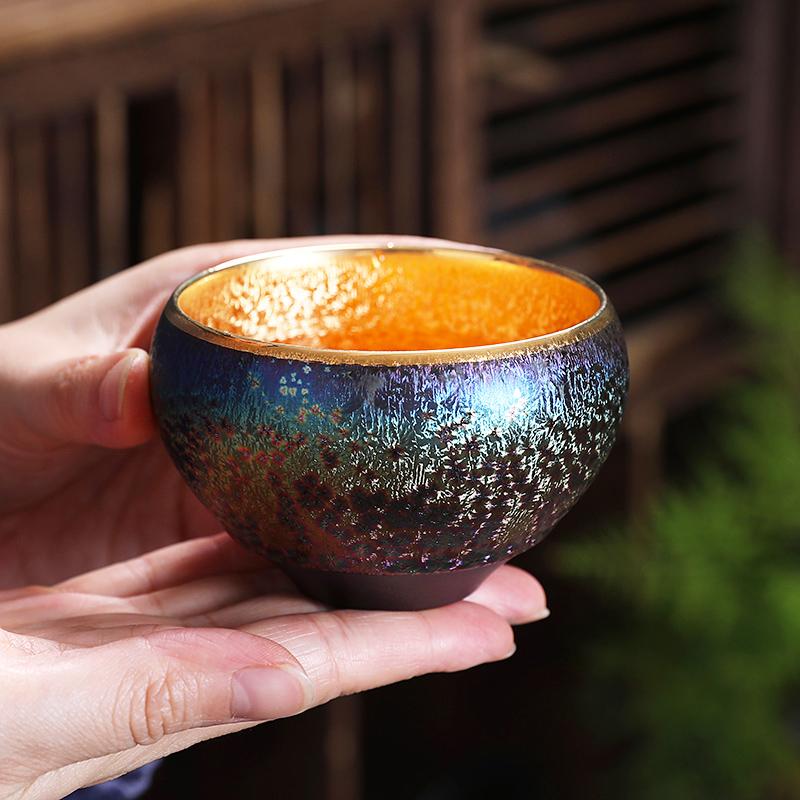 Golden Magic Jian Zhan- Kiln Temmoku
