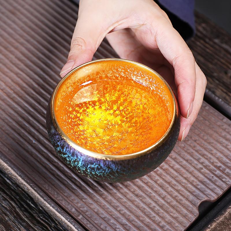 Golden Magic Jian Zhan- Kiln Temmoku