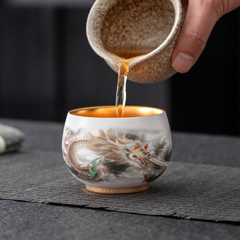 The Dragon Jian Zhan- Kiln Temmoku