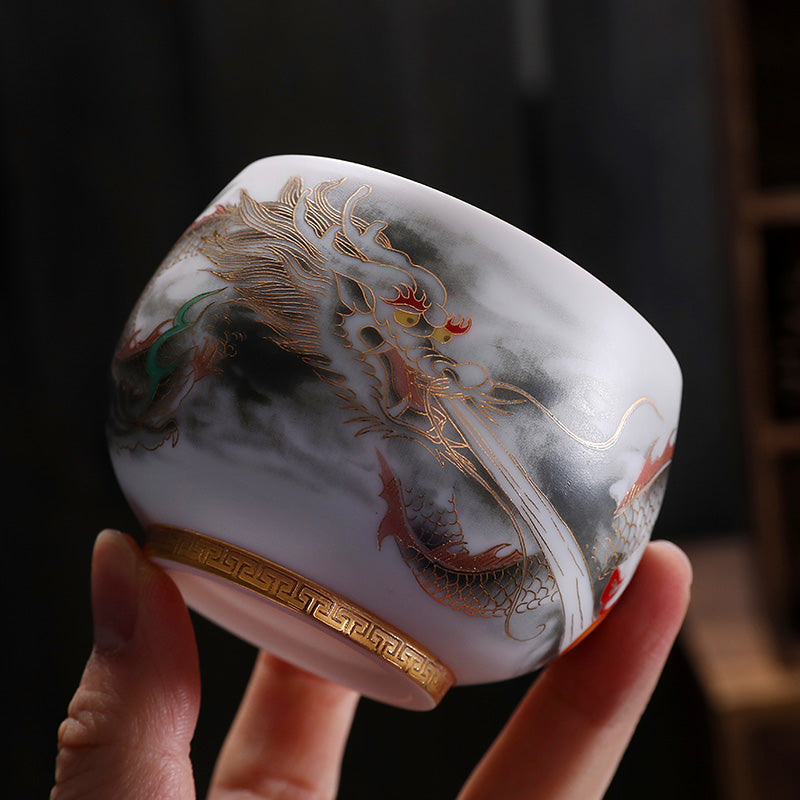 The Dragon Jian Zhan- Kiln Temmoku