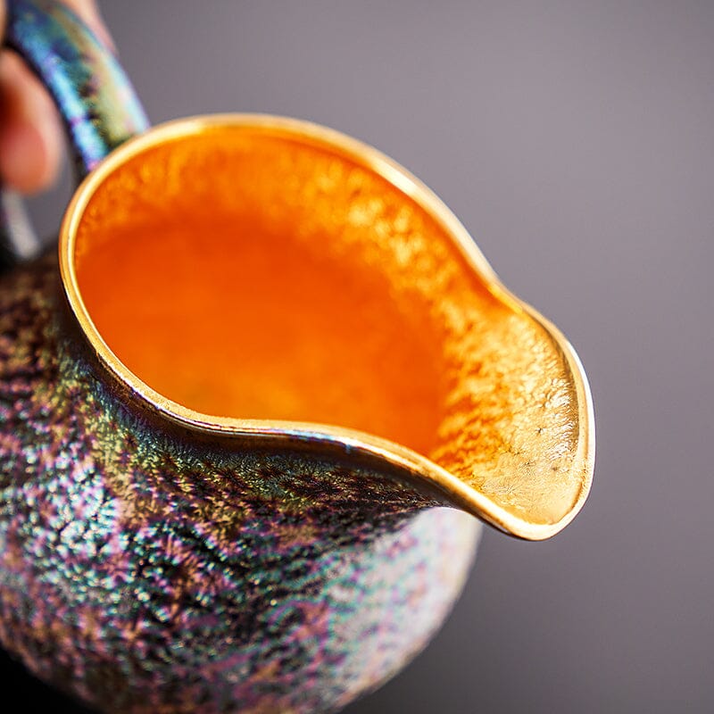 Golden Magic Tea Set Jian Zhan- Kiln Temmoku