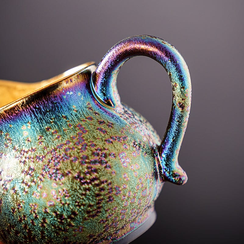 Golden Magic Tea Set Jian Zhan- Kiln Temmoku