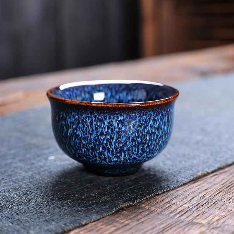 Iceberg Tea Set Jian Zhan- Kiln Temmoku