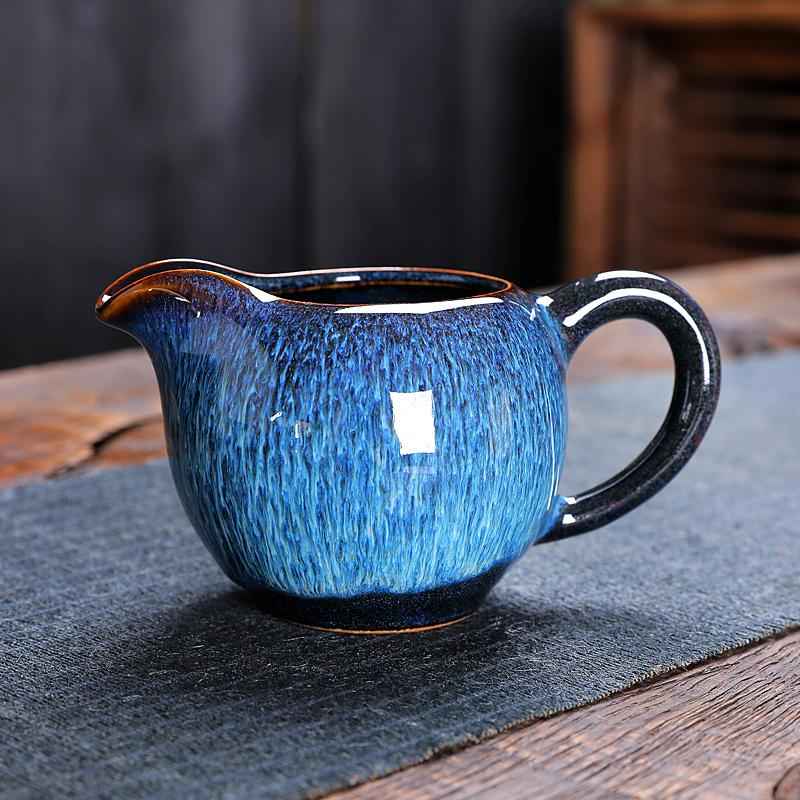 Iceberg Tea Set Jian Zhan- Kiln Temmoku