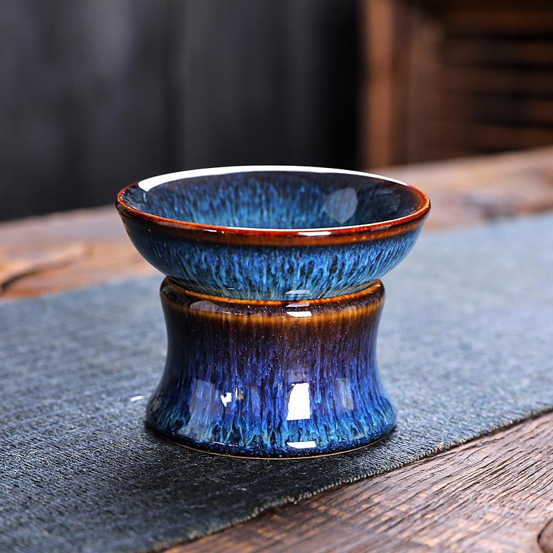 Iceberg Tea Set Jian Zhan- Kiln Temmoku