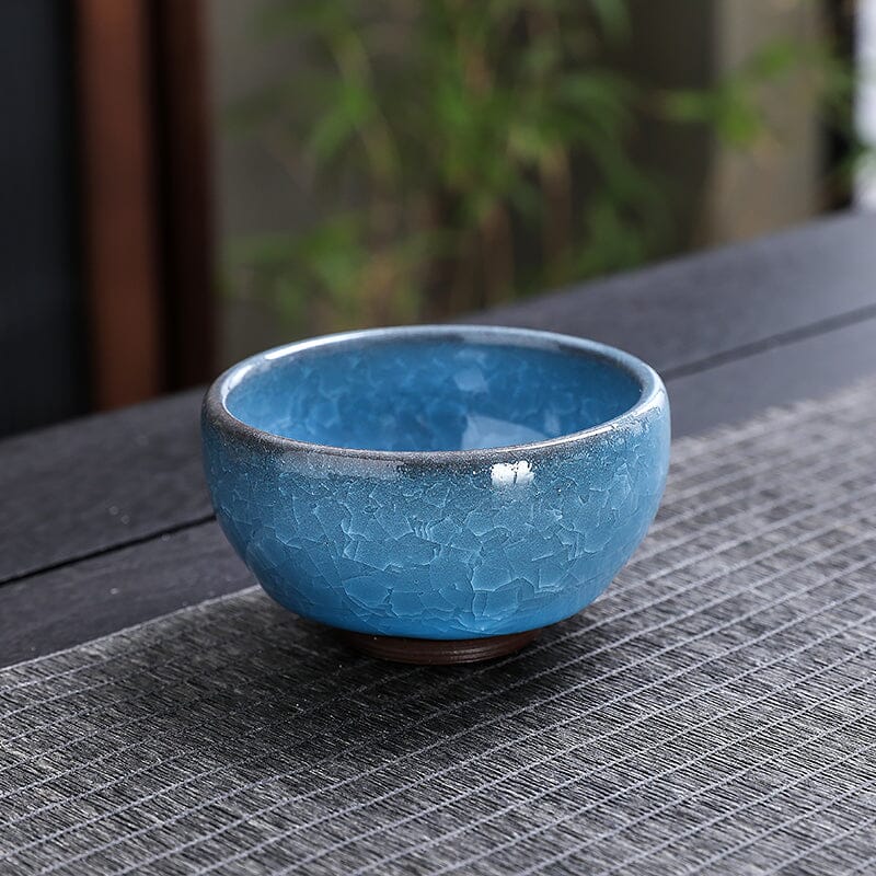 Lake Blue Jian Zhan- Kiln Temmoku