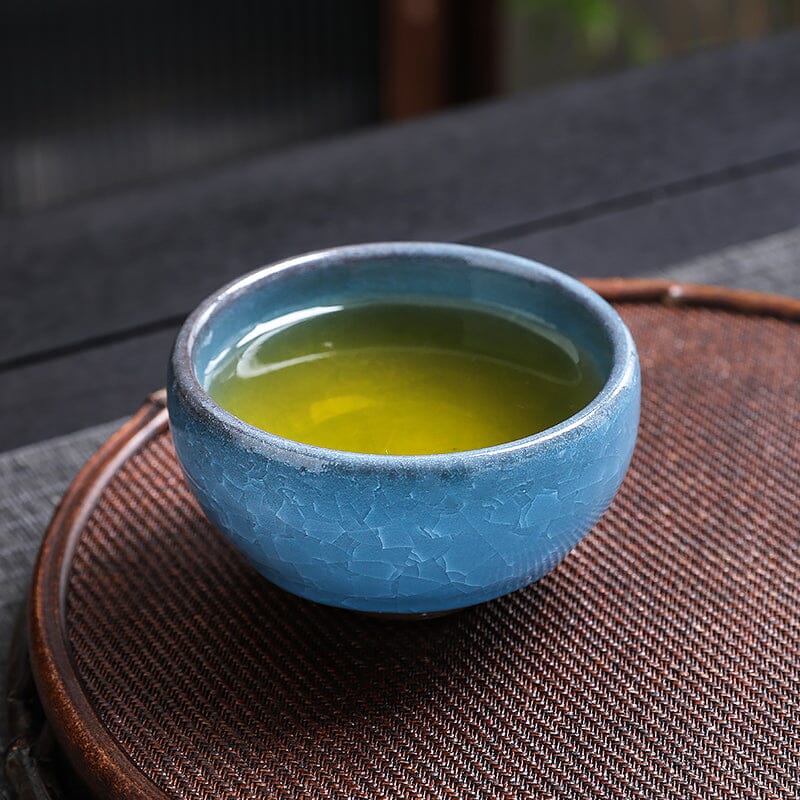 Lake Blue Jian Zhan- Kiln Temmoku