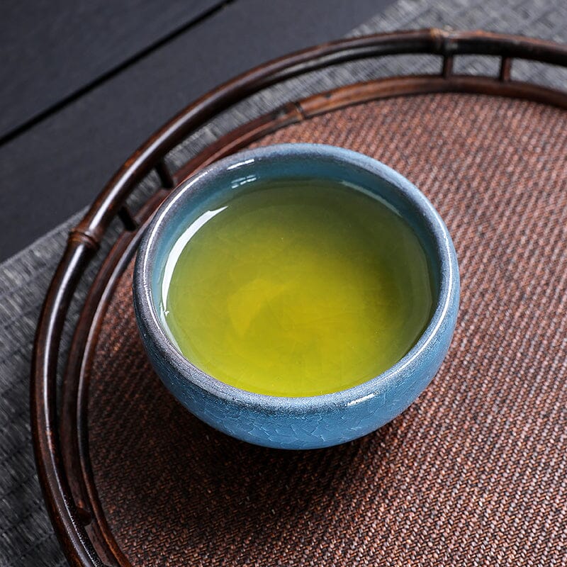 Lake Blue Jian Zhan- Kiln Temmoku