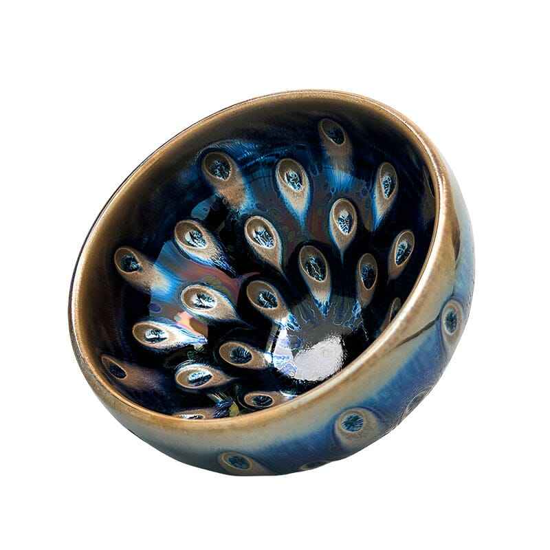 Peacock Eye Jian Zhan- Kiln Temmoku