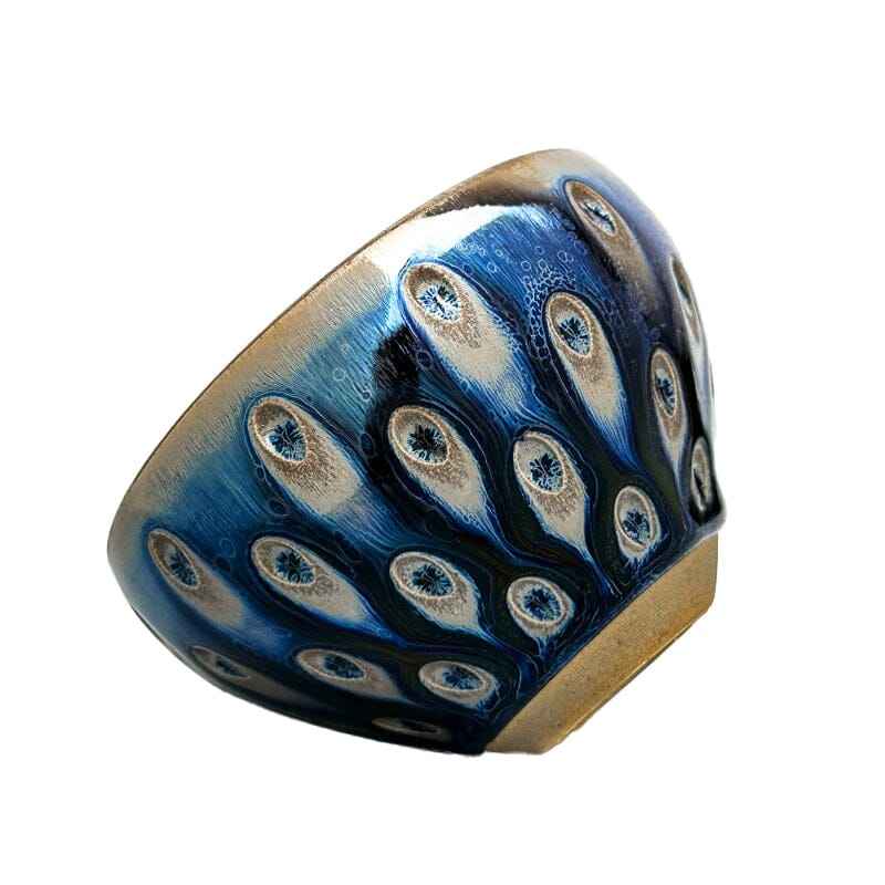 Peacock Eye Jian Zhan- Kiln Temmoku