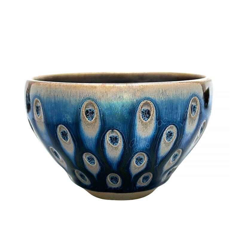 Peacock Eye Jian Zhan- Kiln Temmoku