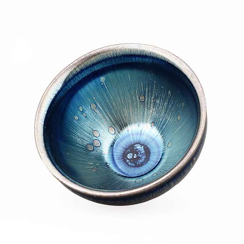 Meteor Jian Zhan- Kiln Temmoku