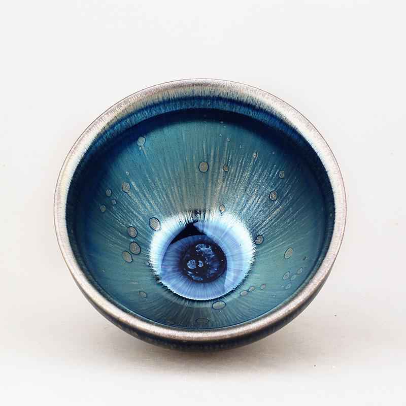Meteor Jian Zhan- Kiln Temmoku