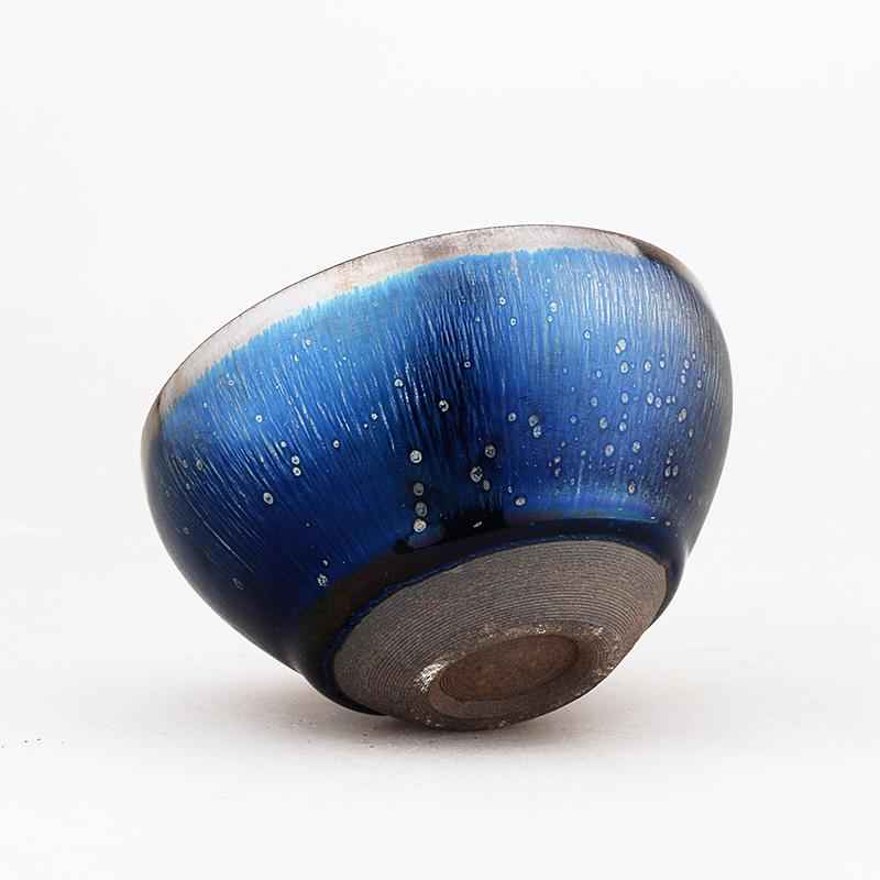 Night Sky Jian Zhan- Kiln Temmoku