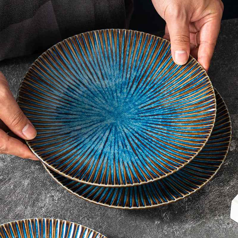 Stellar Blue Dinner Plate