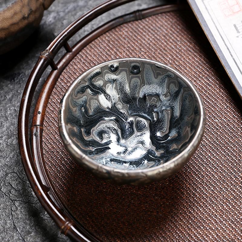 Oni Jian Zhan- Kiln Temmoku