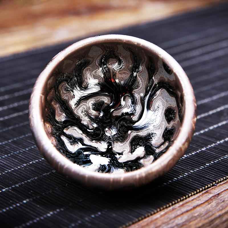 Oni Tea Set Jian Zhan- Kiln Temmoku