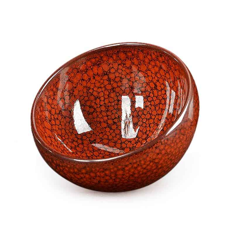 Orange Jian Zhan- Kiln Temmoku