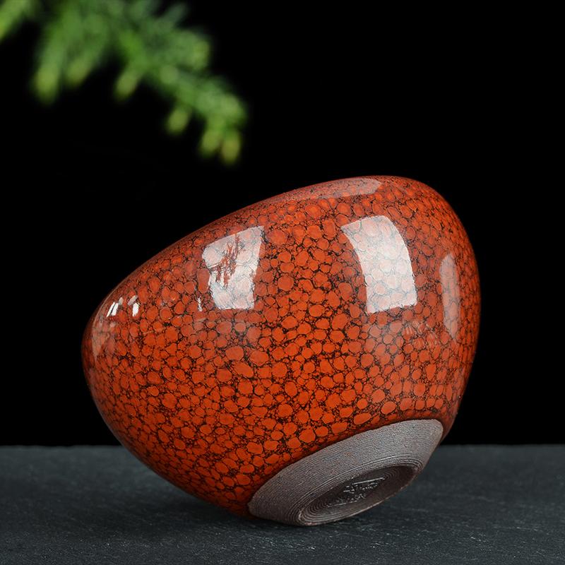 Orange Jian Zhan- Kiln Temmoku