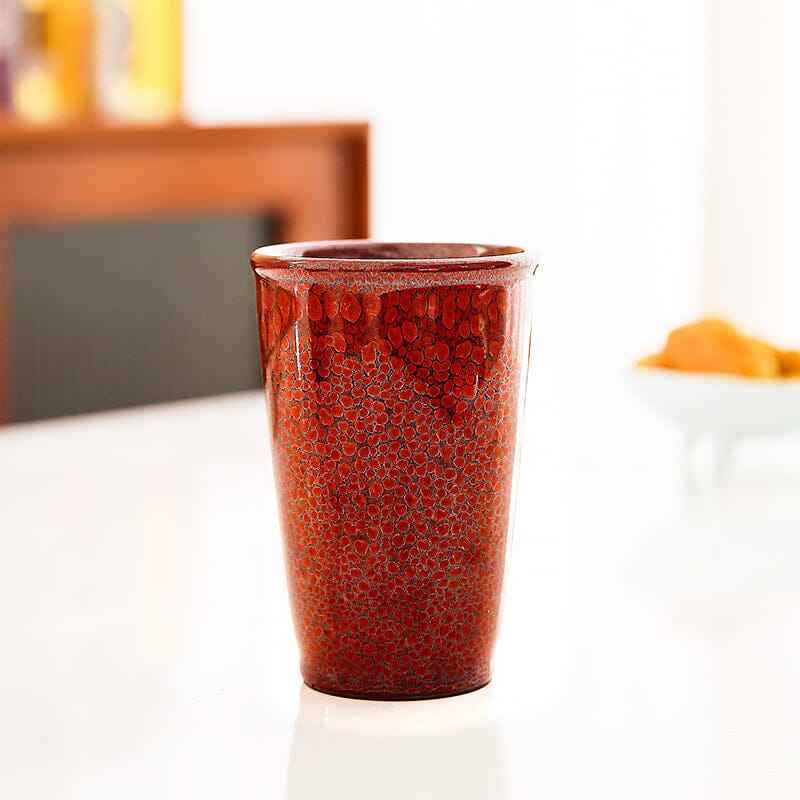 Orange Jian Zhan- Kiln Temmoku