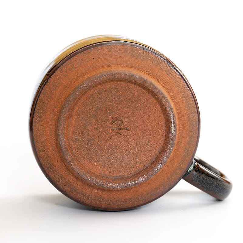 Panlong Coffee Cup Jian Zhan- Kiln Temmoku