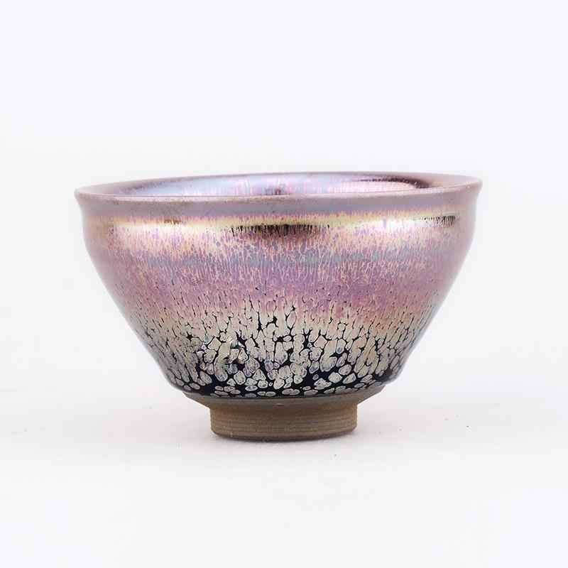 Pink Jian Zhan- Kiln Temmoku