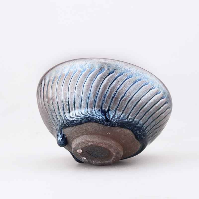 Spiral Jian Zhan- Kiln Temmoku